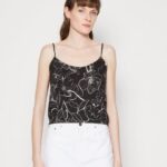 femmes haut noir/blanc 006BT477 Anna Field