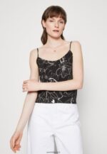 femmes haut noir/blanc 006BT477 Anna Field - Image 4