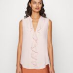 femmes haut rose 006BT429 Anna Field
