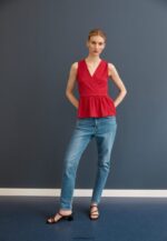femmes haut rose 006BT446 Anna Field - Image 3
