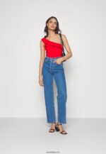 femmes haut rouge 006BT473 Anna Field - Image 2