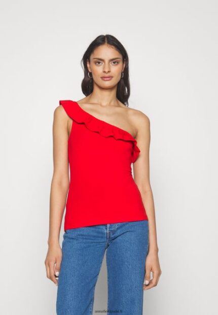 femmes haut rouge 006BT473 Anna Field