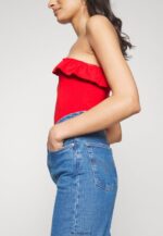 femmes haut rouge 006BT473 Anna Field - Image 8