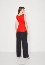femmes haut rouge 006BT482 Anna Field - Image 3