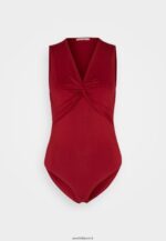femmes haut rouge foncé 006BT480 Anna Field - Image 5