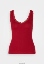 femmes haut rouge foncé 006BT497 Anna Field - Image 5