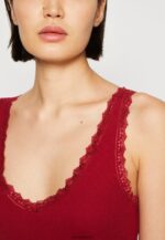 femmes haut rouge foncé 006BT497 Anna Field - Image 6