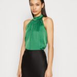 femmes haut vert 006BT394 Anna Field