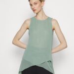 femmes haut vert clair 006BT389 Anna Field