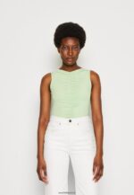 femmes haut vert clair 006BT464 Anna Field