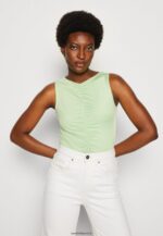 femmes haut vert clair 006BT464 Anna Field - Image 4