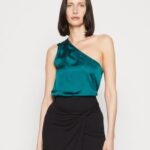 femmes haut vert foncé 006BT462 Anna Field