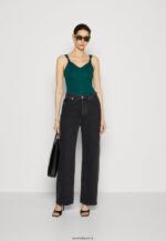 femmes haut vert foncé 006BT490 Anna Field - Image 2