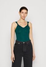 femmes haut vert foncé 006BT490 Anna Field