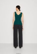 femmes haut vert foncé 006BT490 Anna Field - Image 3