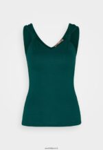 femmes haut vert foncé 006BT490 Anna Field - Image 5