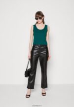 femmes haut vert foncé 006BT499 Anna Field - Image 2