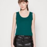femmes haut vert foncé 006BT499 Anna Field
