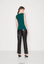 femmes haut vert foncé 006BT499 Anna Field - Image 3