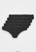 femmes iris 5pp string string noir 006BT995 Anna Field - Image 4