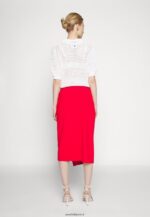 femmes jupe crayon rouge 006BT796 Anna Field - Image 5
