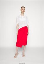 femmes jupe crayon rouge 006BT796 Anna Field - Image 6