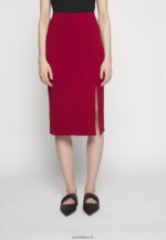 femmes jupe crayon rouge foncé 006BT806 Anna Field - Image 4