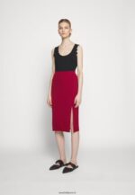 femmes jupe crayon rouge foncé 006BT806 Anna Field - Image 6