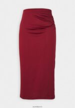 femmes jupe crayon rouge foncé 006BT808 Anna Field - Image 4