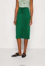 femmes jupe crayon vert foncé 006BT801 Anna Field