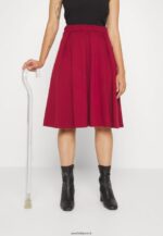 femmes jupe plissée rouge 006BT780 Anna Field - Image 6