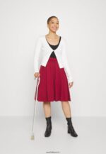 femmes jupe plissée rouge 006BT780 Anna Field - Image 8
