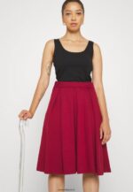 femmes jupe plissée rouge 006BT780 Anna Field - Image 9