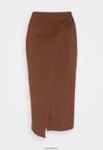 femmes jupe portefeuille marron foncé 006BT814 Anna Field - Image 5