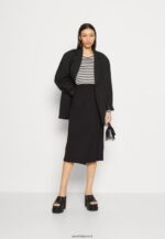 femmes jupe portefeuille noire 006BT813 Anna Field - Image 2