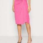 femmes jupe portefeuille rose 006BT805 Anna Field