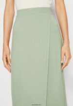femmes jupe portefeuille vert clair 006BT816 Anna Field - Image 4