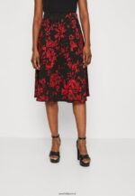 femmes jupe trapèze rouge/noir 006BT784 Anna Field