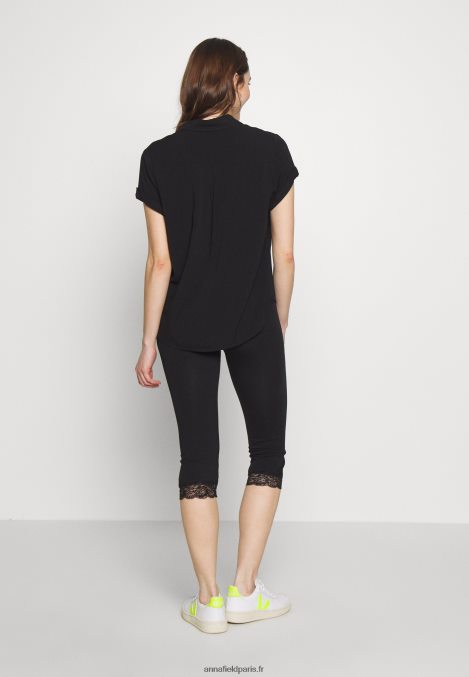 femmes legging capri avec pantalon legging en dentelle noir 006BT655 Anna Field - Image 3