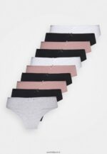 femmes lot de 10 slips shannon rose/gris 006BT957 Anna Field