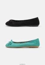 femmes Lot de 2 ballerines menthe/noir 006BT2105 Anna Field - Image 2