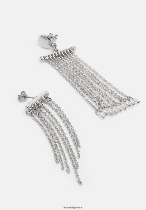 femmes Lot de 2 boucles d'oreilles argentées 006BT2663 Anna Field - Image 3