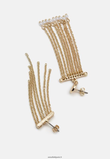 femmes Lot de 2 boucles d'oreilles dorées 006BT2660 Anna Field - Image 2