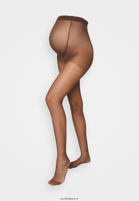 femmes Lot de 2 collants 20 deniers marron foncé 006BT1100 Anna Field - Image 2