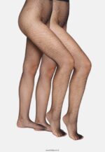 femmes Lot de 2 collants résille collants noir 006BT1110 Anna Field - Image 2