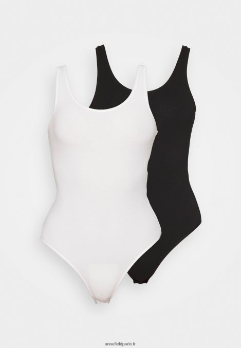 femmes Lot de 2 corps noir/blanc 006BT1028 Anna Field - Image 5