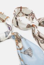 femmes Lot de 2 foulards bleu/rose 006BT2835 Anna Field - Image 2