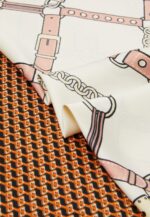 femmes Lot de 2 foulards marron/blanc cassé 006BT2833 Anna Field - Image 4