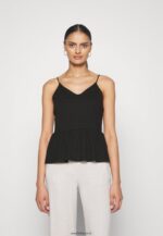 femmes Lot de 2 hauts noir/blanc 006BT427 Anna Field - Image 2