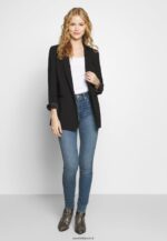 femmes Lot de 2 hauts noir/blanc 006BT442 Anna Field - Image 2